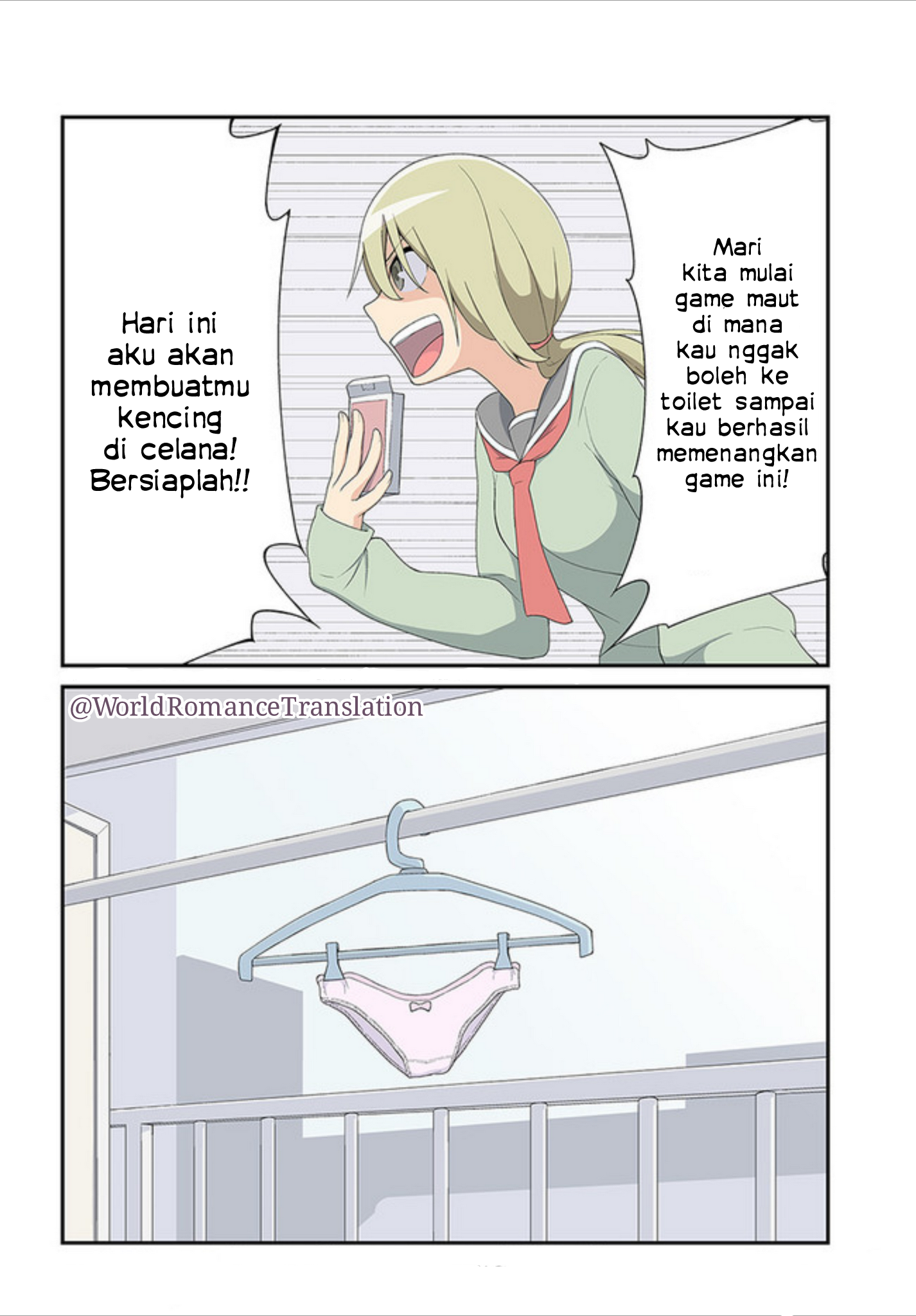 Mayuri-chan Who Quickly Gives Up chapter 3